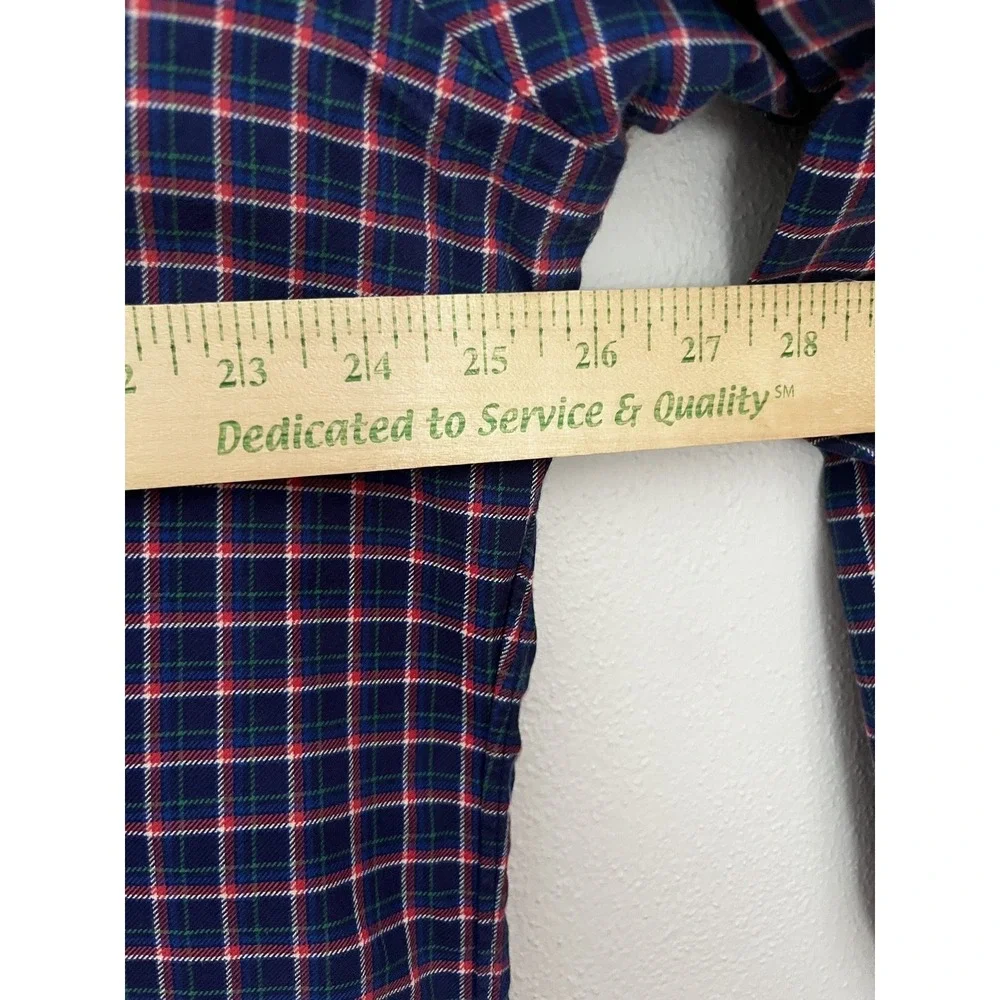 Ralph Lauren Shirt Mens XL Blue Plaid Classic Fit Button Down Long Sleeve Casual